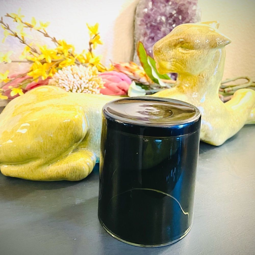 ♥️ Diptyque Feu de Bois / Wood Fire Candle smoked glass candle CONTAINER… - Picture 12 of 15